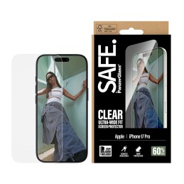 PanzerGlass SAFE. by ® Screen Protector iPhone 17 Pro | Ultra-Wide Fit w. EasyAligner Pellicola proteggischermo trasparente