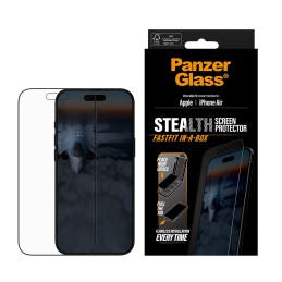 PanzerGlass ® Stealth Screen Protector iPhone Air | Ultra-Wide Fit w. FASTFIT IN-A-BOX Protector de pantalla Apple 1 pieza(s)