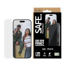 PanzerGlass SAFE. by ® 2-Way Privacy Displayschutz iPhone Air | Ultra-Wide Fit m. EasyAligner