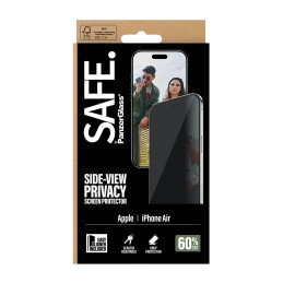 PanzerGlass SAFE. by ® 2-Way Privacy Screen Protector iPhone Air | Ultra-Wide Fit w. EasyAligner Clear screen protector Apple 1