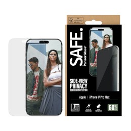 PanzerGlass SAFE. by ® 2-Way Privacy Screen Protector iPhone 17 Pro Max | Ultra-Wide Fit w. EasyAligner Pellicola