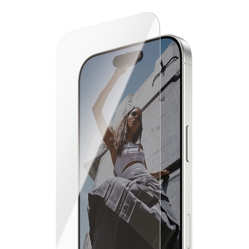 PanzerGlass SAFE. by ® Screen Protector iPhone 17 | iPhone 17 Pro | iPhone 16 Pro | Ultra-Wide Fit | Bulk Protection d'écran