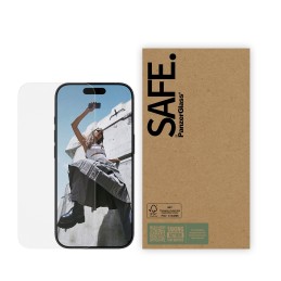 PanzerGlass SAFE. by ® Screen Protector iPhone 17 | iPhone 17 Pro | iPhone 16 Pro | Ultra-Wide Fit | Bulk Clear screen