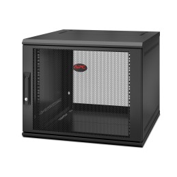 APC NetShelter WX AR109SH6, 9U, 19-Zoll-Patchschrank, Wandmontage, vormontiert, 600 mm tief
