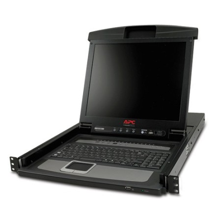 APC AP5816 consola de rack 43,2 cm (17") Negro