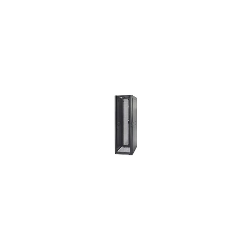APC NetShelter SX Gehäuse mit schwarzen Seitenteilen, 48 HE, 600 mm breit x 1070 mm tief