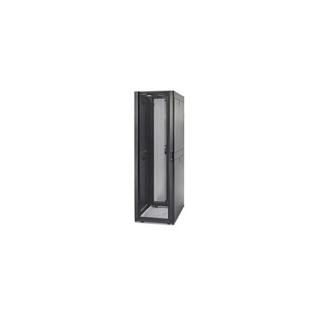 APC NetShelter SX Gehäuse mit schwarzen Seitenteilen, 48 HE, 600 mm breit x 1070 mm tief