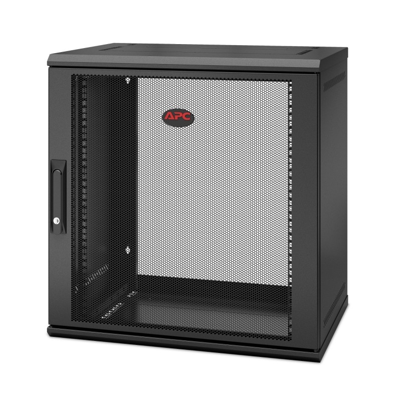 APC NetShelter WX AR112SH4 - 12U, 19-Zoll-Patchschrank, Wandmontage, vormontiert, 400 mm tief