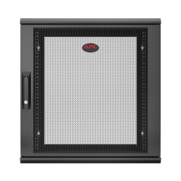 APC NetShelter WX 12U Single Hinged Wall-mount Enclosure 400mm Deep Da parete Nero