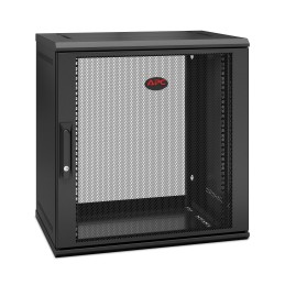 APC NetShelter WX 12U Single Hinged Wall-mount Enclosure 400mm Deep Bastidor de pared Negro