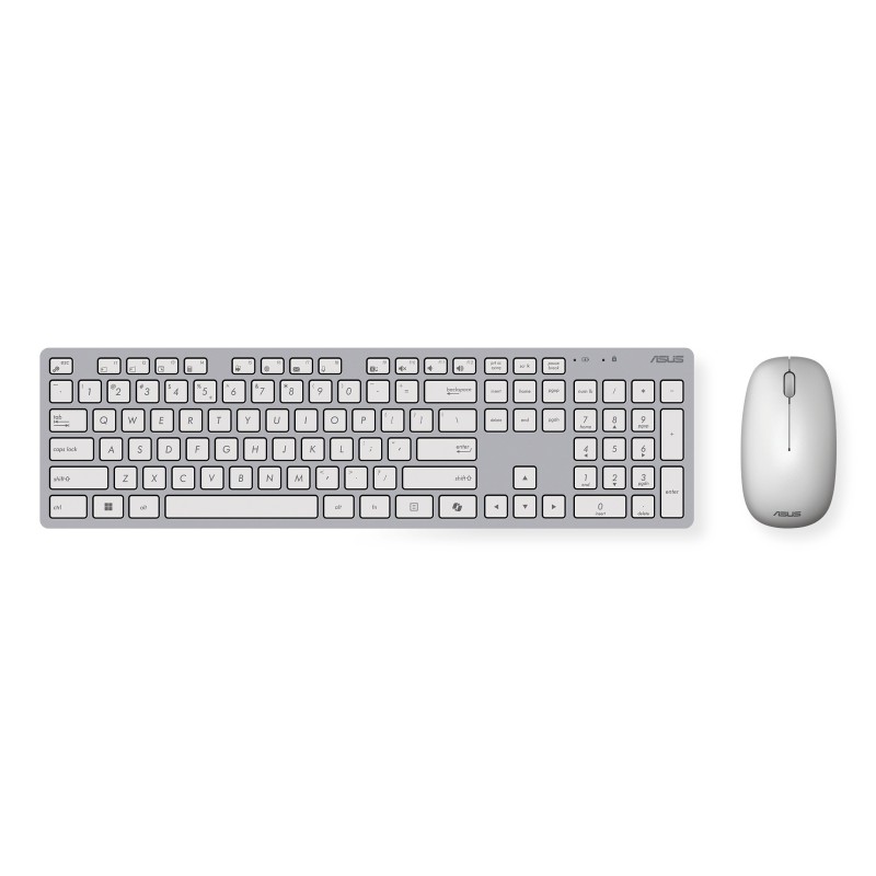 ASUS W5000 keyboard Mouse included Universal RF Wireless White
