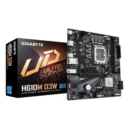 GIGABYTE H610M D3W motherboard Intel H610 LGA 1700 micro ATX