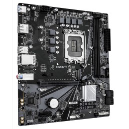GIGABYTE H610M D3W Placa Base - Compatible con procesadores Intel Core de 14ª generación, VRM de 5+1+1 fases, hasta 5600MHz