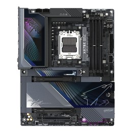 GIGABYTE X870E AORUS MASTER X3D Scheda Madre - Supporta CPU AMD Ryzen 9000, VRM digitale a 18+2+2 fasi, fino a 9000MHz DDR5