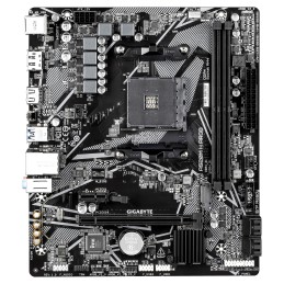 GIGABYTE A520M H ARGB Scheda Madre – Supporta CPU AMD Ryzen Serie 5000, fino a 5100 MHz DDR4 (OC), M.2 PCIe 3.0 x4, LAN 1 GbE,