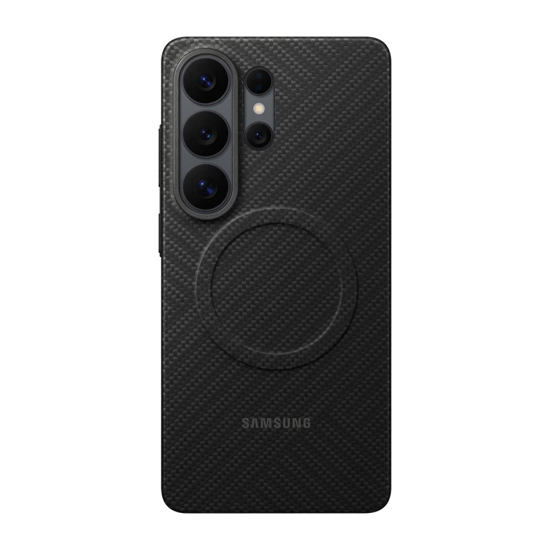 Samsung M3 Carbon Magnet Black mobile phone case 6.9" Shell case