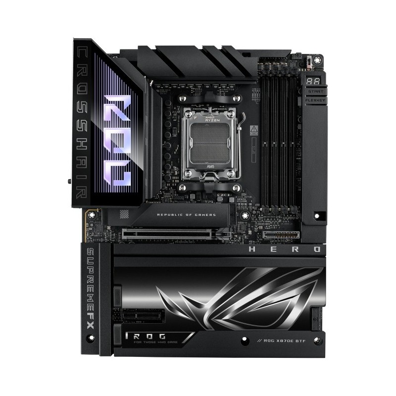 ASUS ROG CROSSHAIR X870E HERO BTF AMD X870E Emplacement AM5 ATX