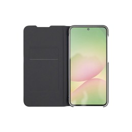 Samsung A57 Wallet Cover Black custodia per cellulare