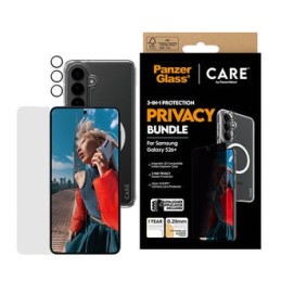 PanzerGlass CR94821 mobile phone case 6.7" Cover Black, Transparent