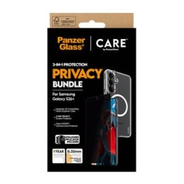 PanzerGlass CR94821 mobile phone case 6.7" Cover Black, Transparent