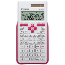 Canon F-715SG calculadora Bolsillo Calculadora científica Rosa, Blanco