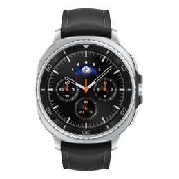 Samsung Galaxy Watch 8 Classic 1.3" AMOLED 46 mm Digital 438 x 438 pixels Touchscreen Silver Wi-Fi GPS (satellite)