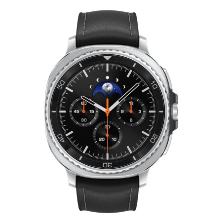 Samsung Galaxy Watch 8 Classic 3,3 cm (1.3") AMOLED 46 mm Numérique 438 x 438 pixels Écran tactile Argent Wifi GPS (satellite)