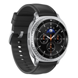 Samsung Galaxy Watch 8 Classic 3,3 cm (1.3") AMOLED 46 mm Digital 438 x 438 Pixel Touchscreen Silber WLAN GPS