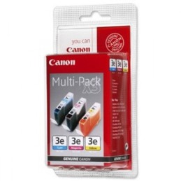 Canon BCI-3e C M Y cartuccia d'inchiostro 3 pz Originale Ciano, Magenta, Giallo