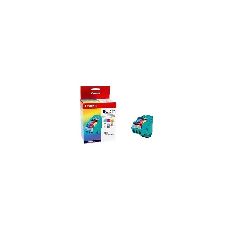 Canon Cartridge BCI-31E cartouche d'encre Original Cyan, Magenta, Jaune