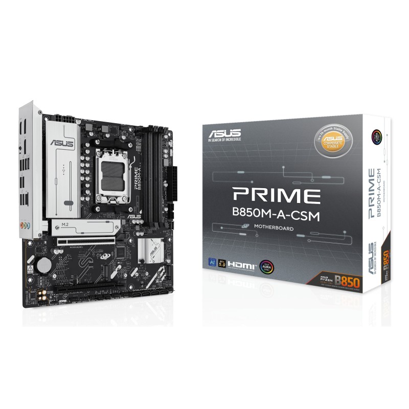 ASUS PRIME B850M-A-CSM AMD B850 Sockel AM5 micro ATX