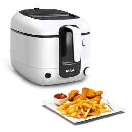 Tefal Super Uno FR3101 Singolo Indipendente 1800 W Friggitrice Nero, Bianco