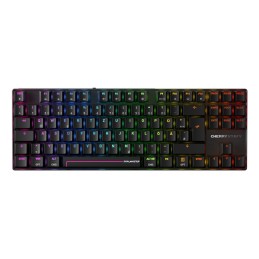 CHERRY MX 8.2 Pro TMR Wireless teclado Juego USB + RF Wireless + Bluetooth QWERTZ Alemán Negro