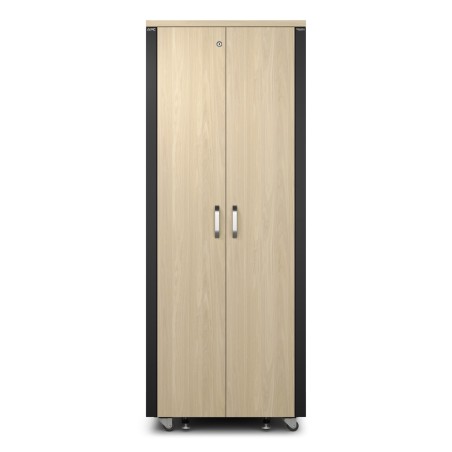 APC AR4038LIA rack cabinet 38U Freestanding rack Black, Maple color