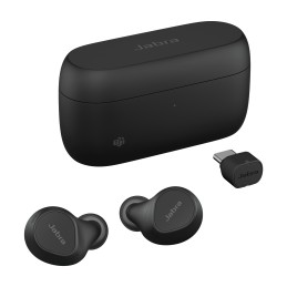 Jabra Evolve2 Buds Casque True Wireless Stereo (TWS) Ecouteurs Appels Musique Bluetooth Noir