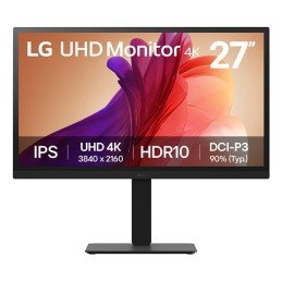 LG 27BA45U-B pantalla para PC 68,6 cm (27") 3840 x 2160 Pixeles 4K Ultra HD Negro