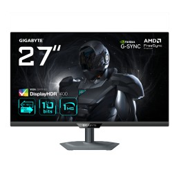 GIGABYTE G27U 27” 4K UHD Gaming-Monitor - Dual-Modus (4K 160Hz oder FHD 320Hz), 3840 x 2160, 1ms, 350 cd m², FreeSync Premium,