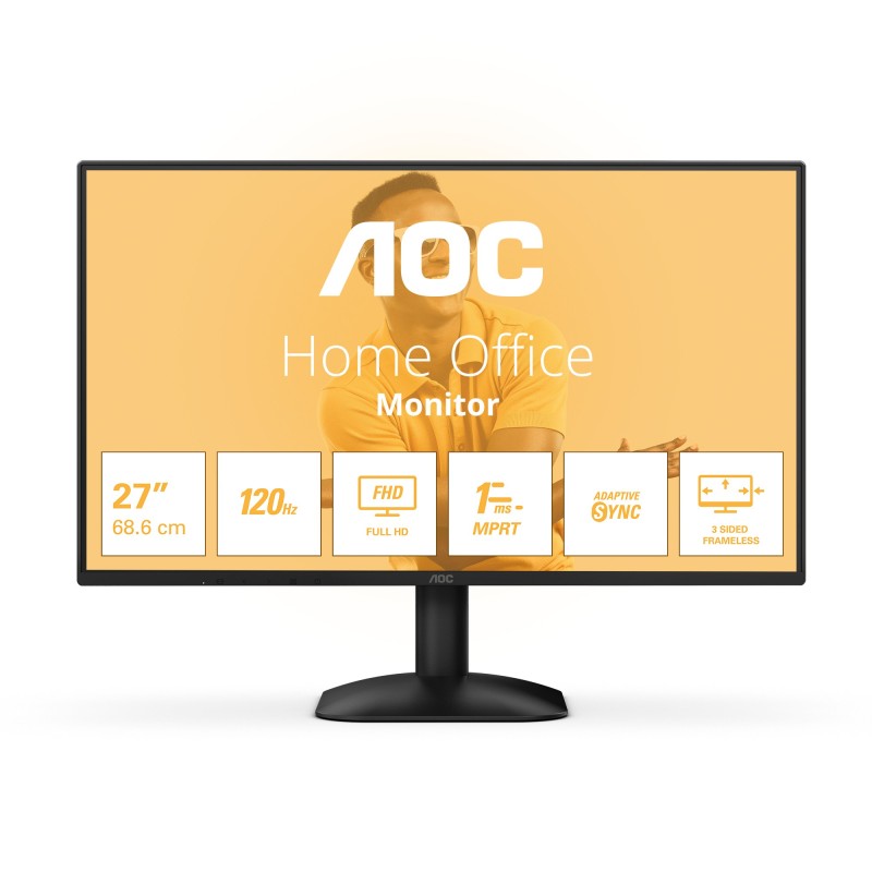 AOC B3 27B31H Computerbildschirm 68,6 cm (27") 1920 x 1080 Pixel Full HD Schwarz