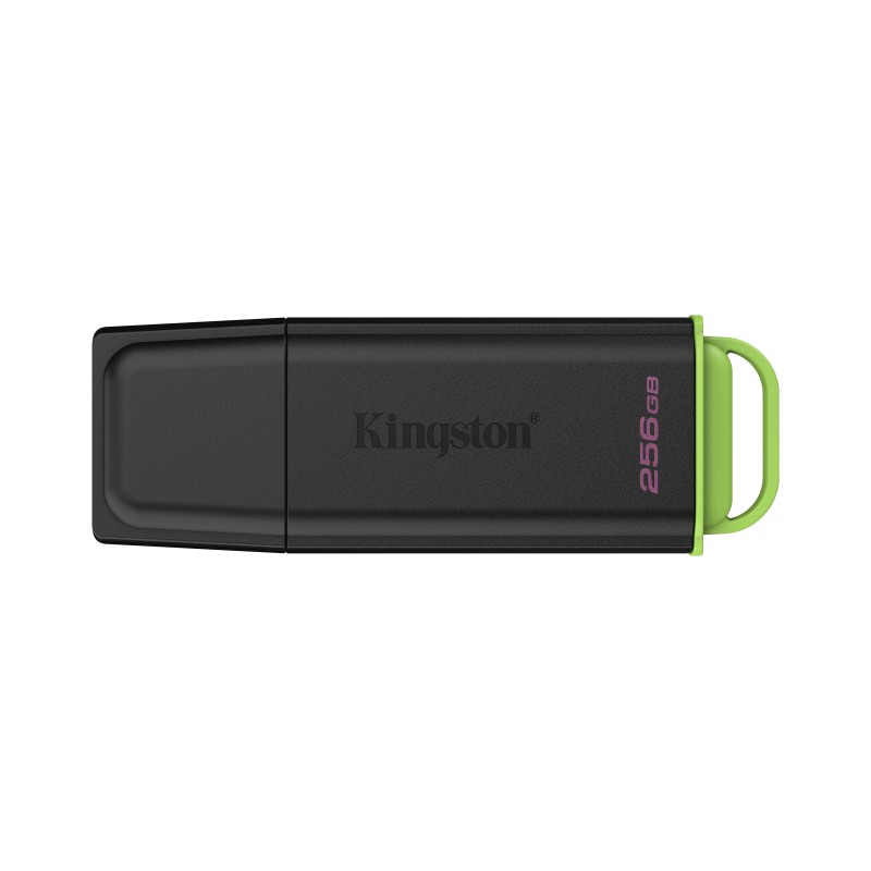 Kingston Technology DataTraveler 256GB Portable USB 3.2 Gen 1 Exodia Black Green