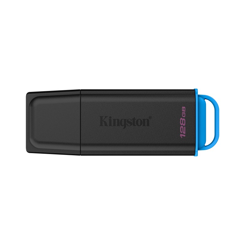 Kingston Technology DataTraveler 128GB Tragbarer USB 3.2 Gen 1 Exodia Schwarz + Blau