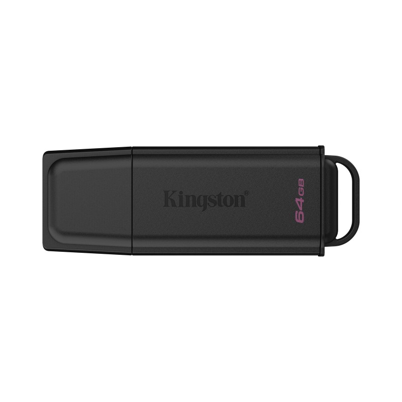 Kingston Technology DataTraveler 64GB USB portatile 3.2 Gen 1 Exodia Nero