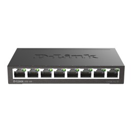 D-Link DGS-108 No administrado L2 Gigabit Ethernet (10 100 1000) Negro