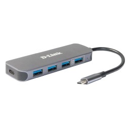 D-Link DUB-2340 interface hub USB Type-C 5000 Mbit s Gray