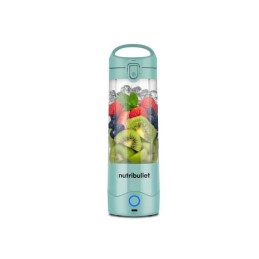NutriBullet Portable – Mini Frullatore Compatto e Portatile, Ricaricabile USB-C, Smoothie Maker, Azzurro (NBP003LBL)