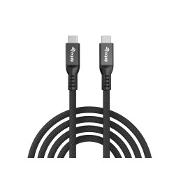 Equip 128441 câble USB USB4 Gen 4x2 1,2 m USB C 80 Gbit s 240 W Noir
