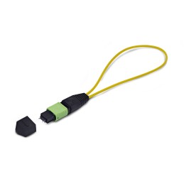 StarTech.com MPO Loopback-Stecker, Singlemode 9 125 MPO-12 männlicher Glasfaser Loopback-Adapter, MPO MTP-APC Teststecker, MPO