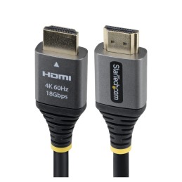 StarTech.com 1,5m Premium zertifiziertes High Speed HDMI Kabel, 4K 60Hz und 1440p 144Hz UHD, HDMI 2.0 Kabel mit HDR10 und ARC,