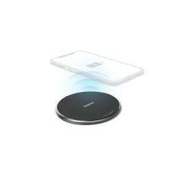 Hama QI-FC10 Smartphone Negro USB Cargador inalámbrico Carga rápida Interior
