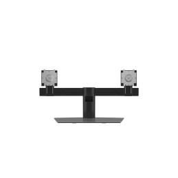 DELL Dual Monitor Stand 27" Desk Aluminum, Black