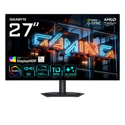 GIGABYTE MO27Q28GR Moniteur Gaming WOLED Brillant 27” QHD - 2560 x 1440, 280Hz, 0.03ms, 335 cd m², Display HDR True Black 500,